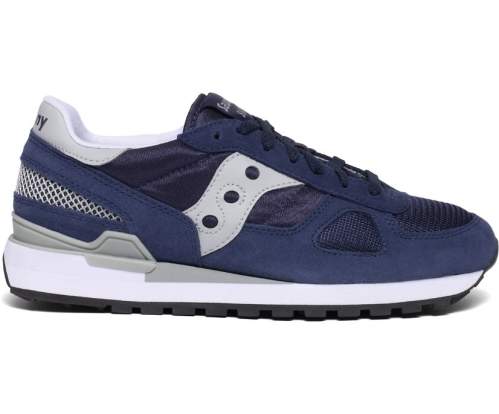 Tenis Saucony Shadow Original Hombre Zapatos Originales Azul Marino / Gray México MX-496-XZ